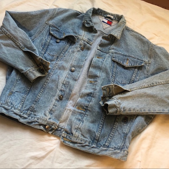 Urban Outfitters Jackets & Blazers - Vintage Tommy Hilfiger Denim Jacket